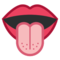Tongue emoji on HTC